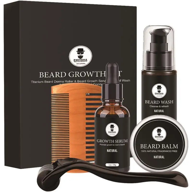OEM Beard Growth Softens Strengthens Beards and Mustaches Beard Oil Set